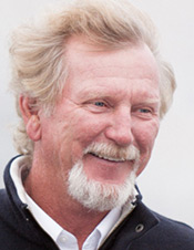 Photo of George Costello on a fundraising cruise in 2011