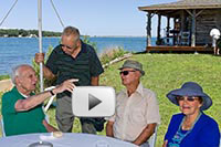 Andrew Arkin and friends at 2008 celebration