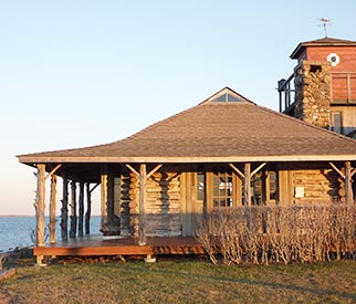 Smith-Taylor cabin with porch restoration complete